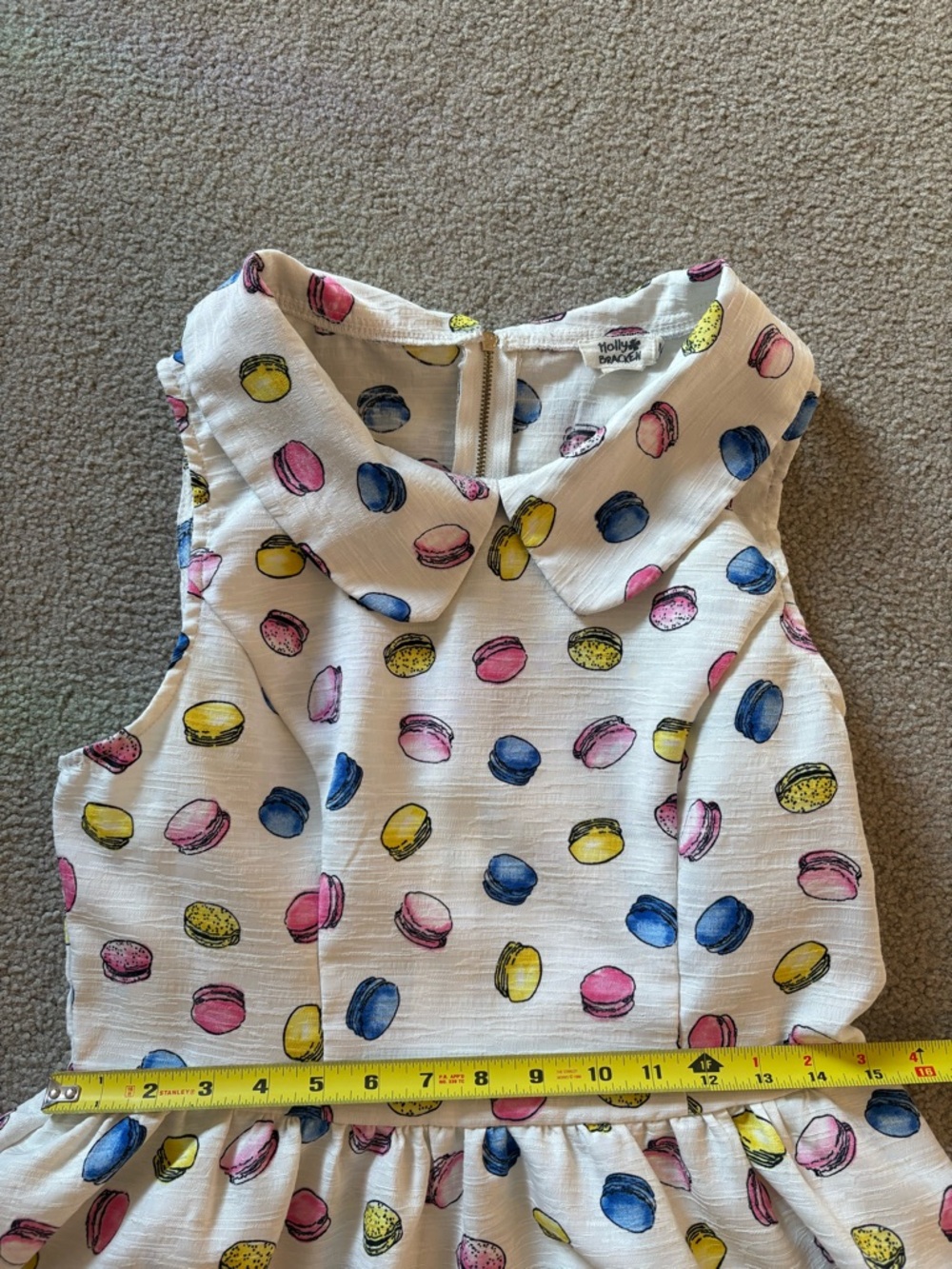 ModCloth White mini Dress with macarons! - Picture 7 of 7